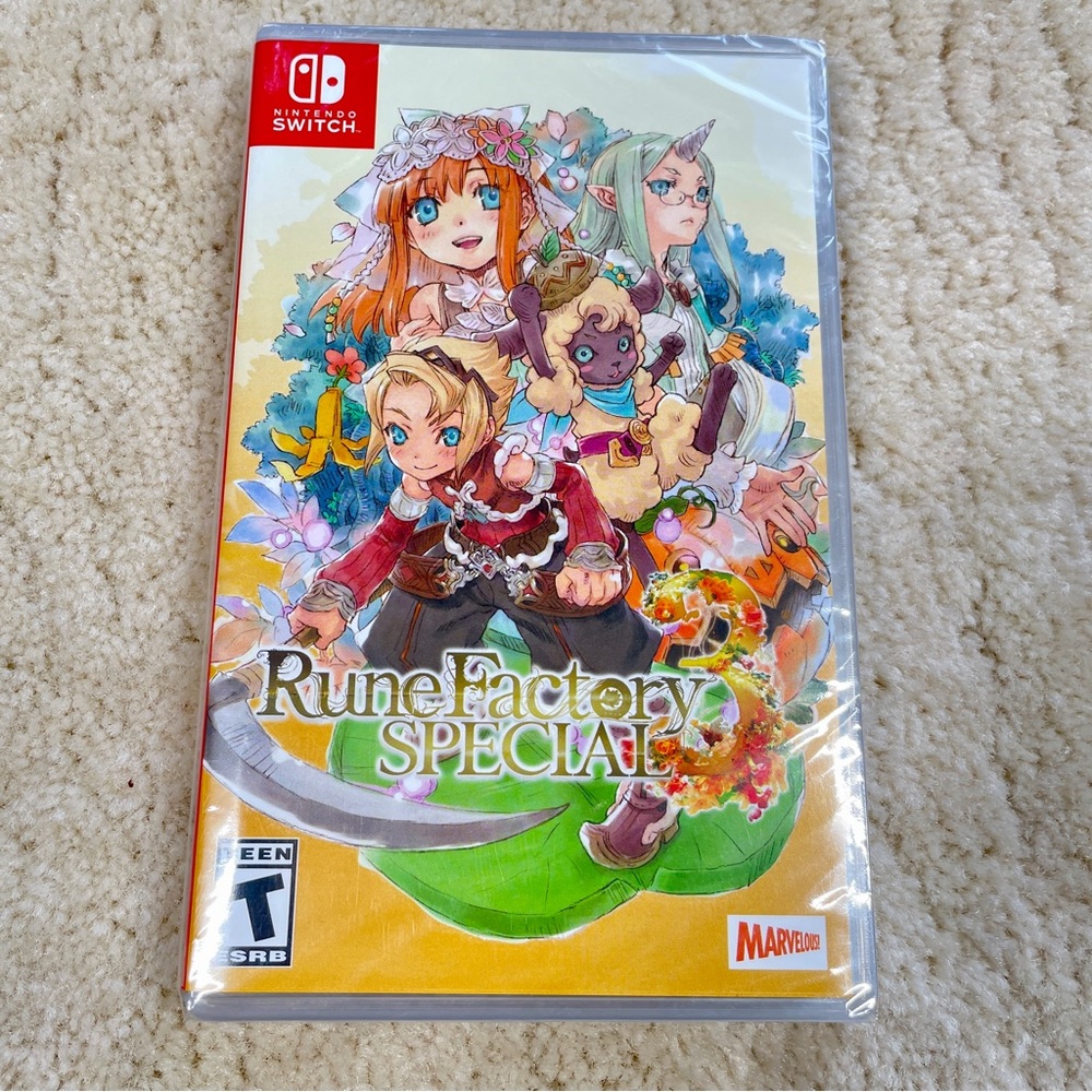 Rune Factory 3 Special Nintendo Switch BRAND NEW SEALED